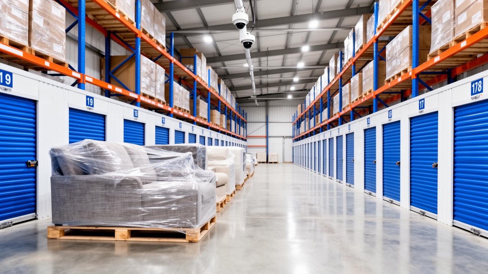 مستودعات تخزين أثاث مكيفة وآمنة في جدة