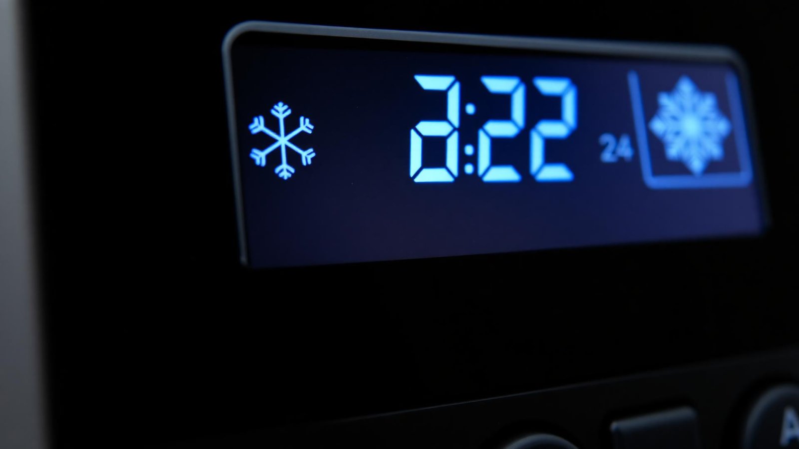 وضع التبريد على ريموت المكيف - رمز الثلج