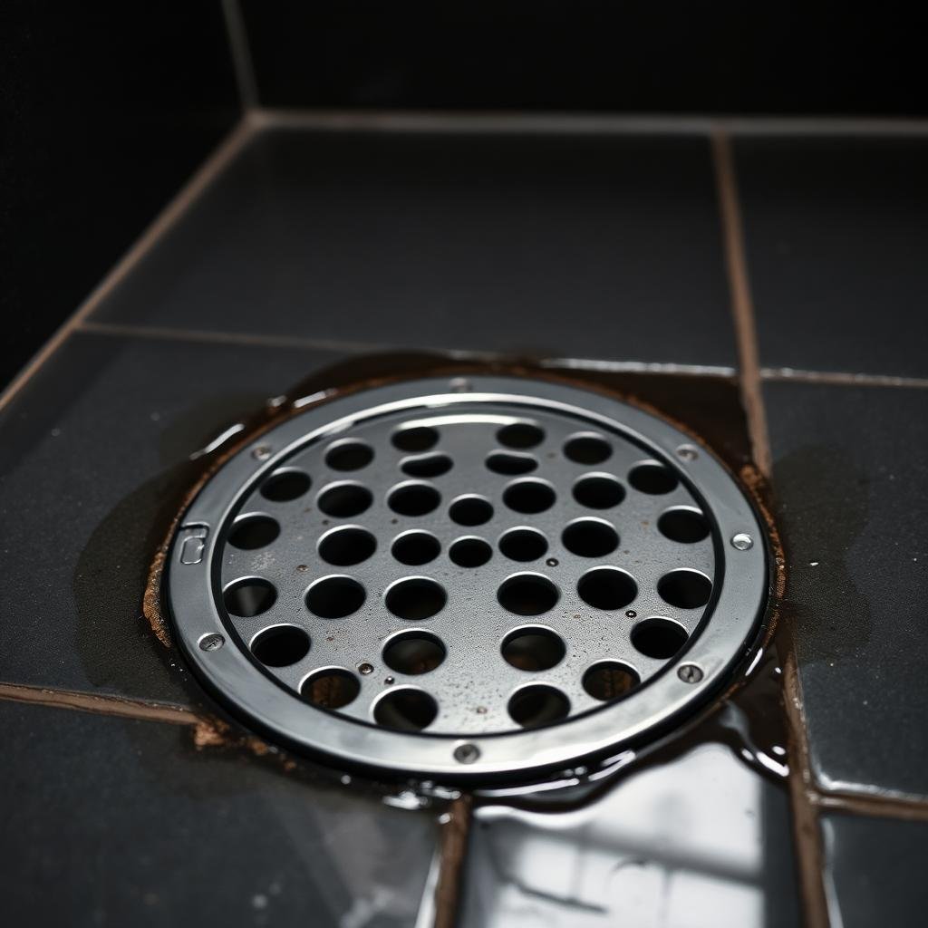 فتحة صرف الحمام - نقطة دخول الصراصير الرئيسية