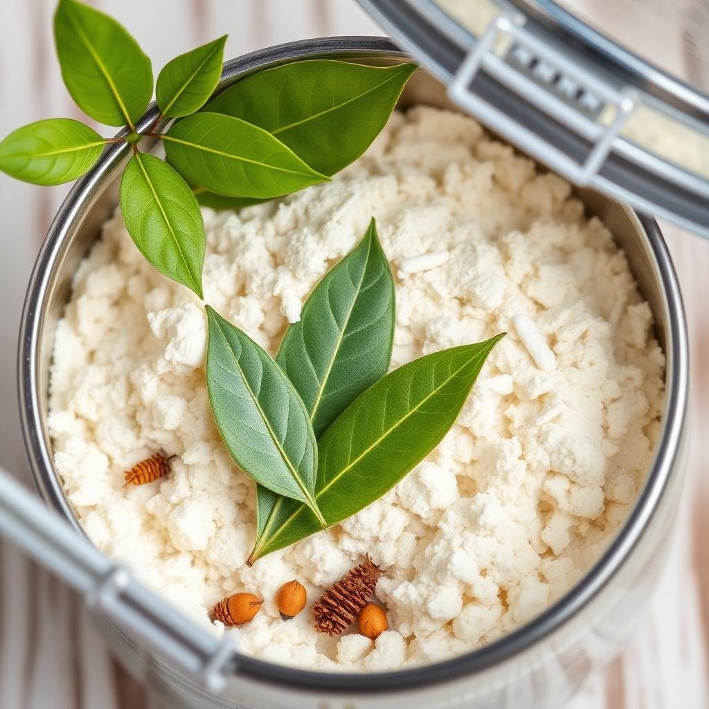 ورق الغار لحماية الدقيق من السوس