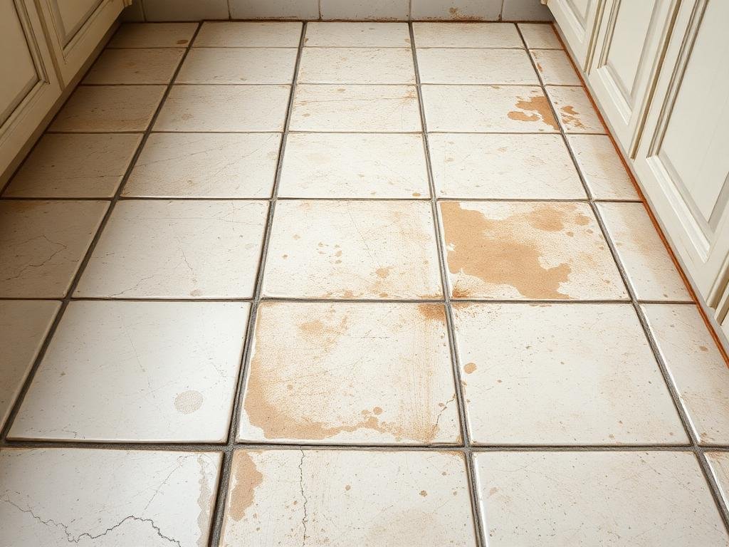 سيراميك متسخ يحتاج للتنظيف العميق