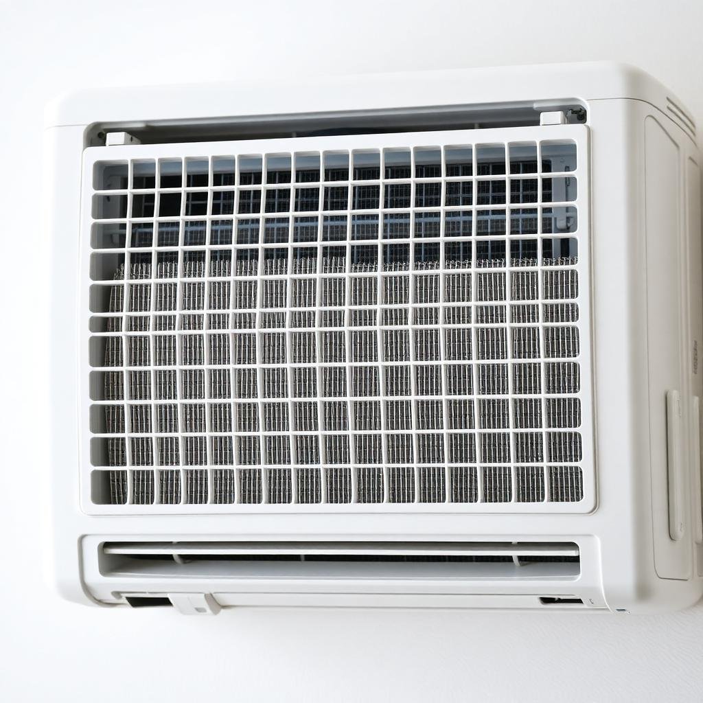 مكيف نظيف بعد الصيانة الاحترافية