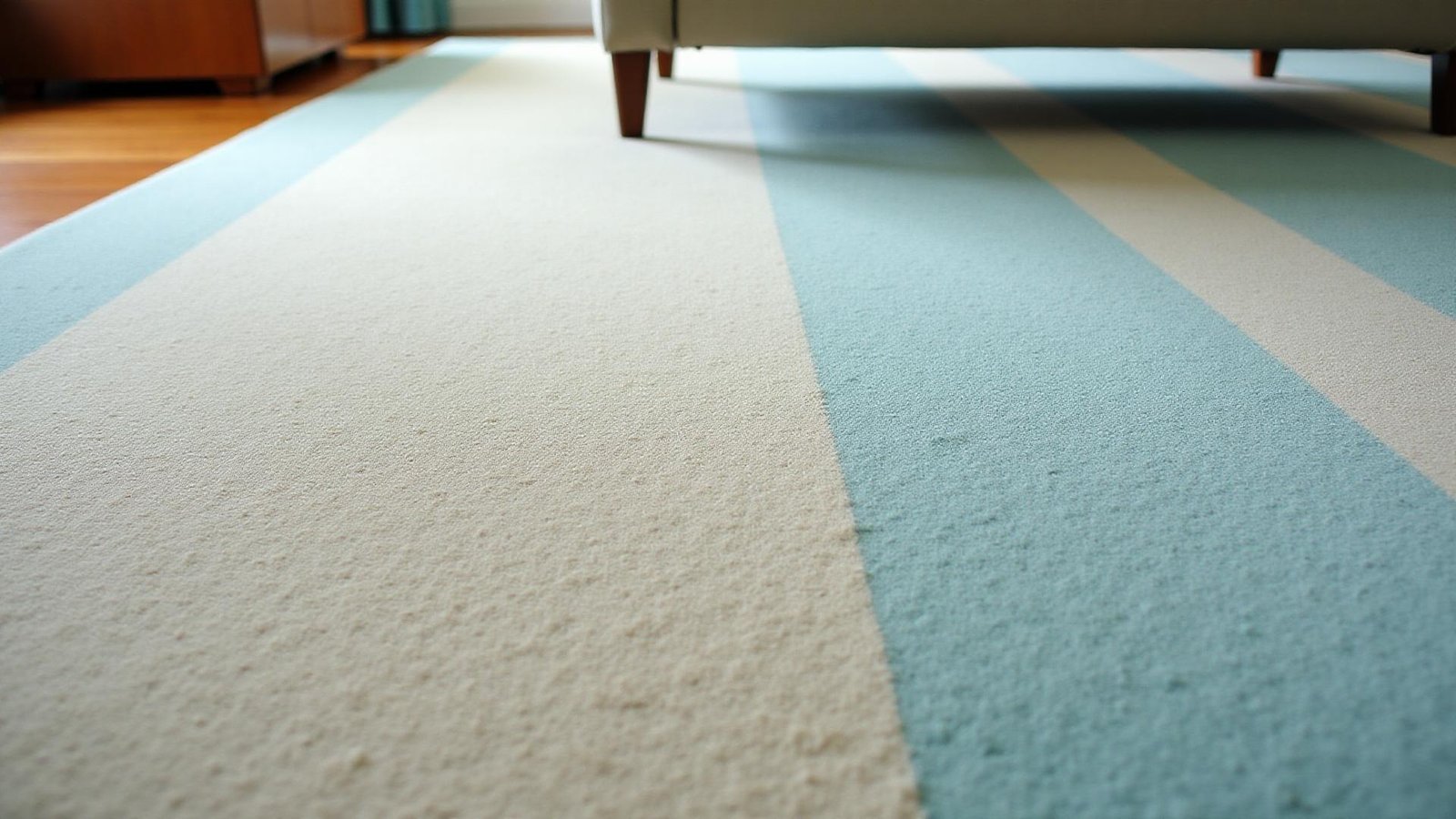 سجاد نظيف ومنتعش بعد التنظيف العميق بألوان زاهية وملمس ناعم