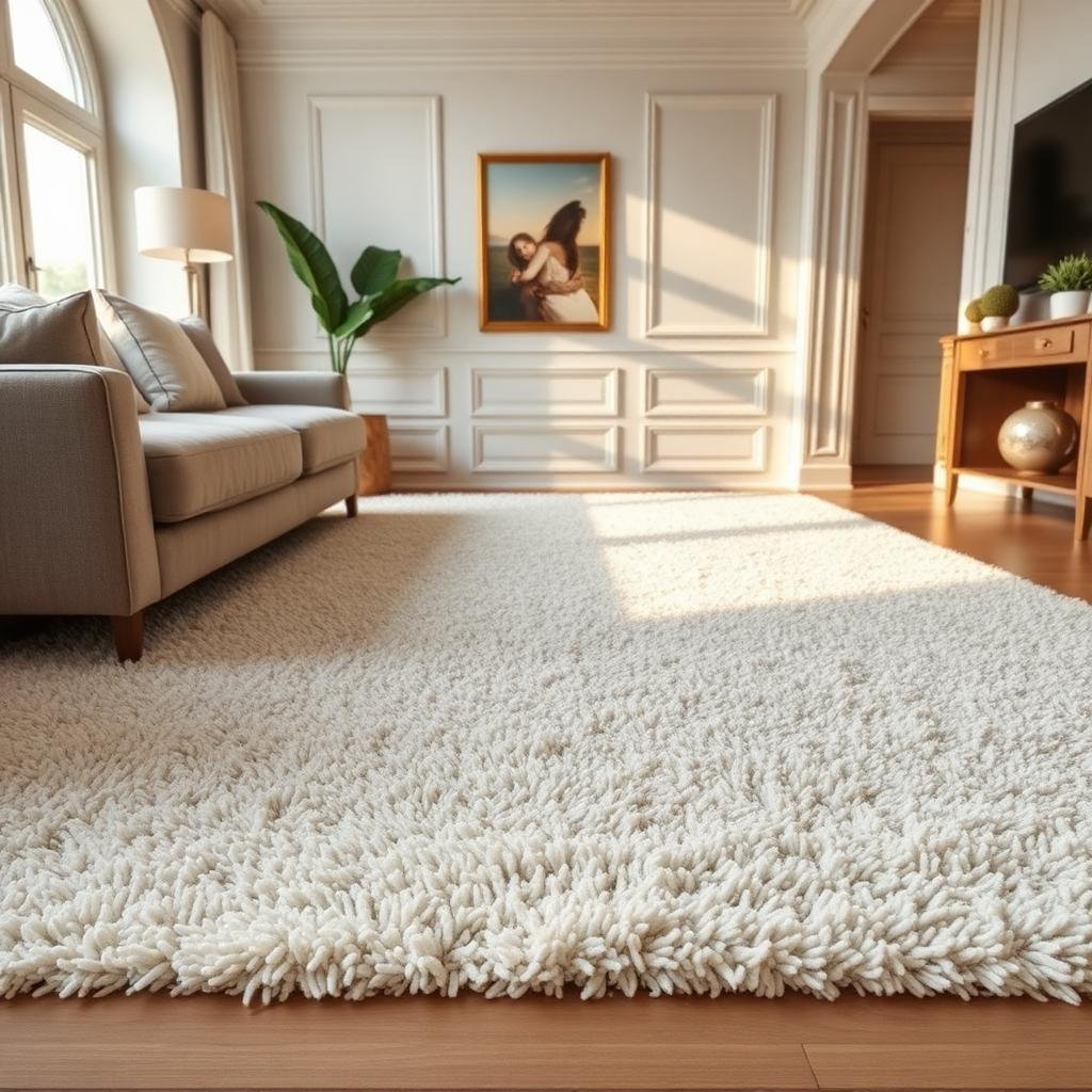 سجاد شعر نظيف وناعم