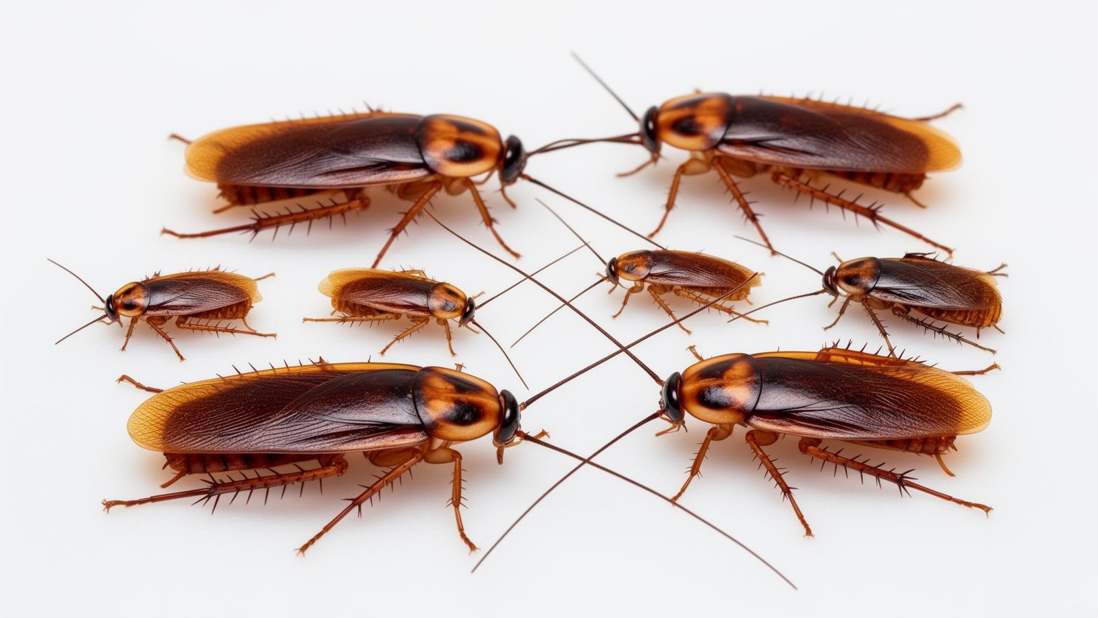 أنواع الصراصير المختلفة المنتشرة في السعودية