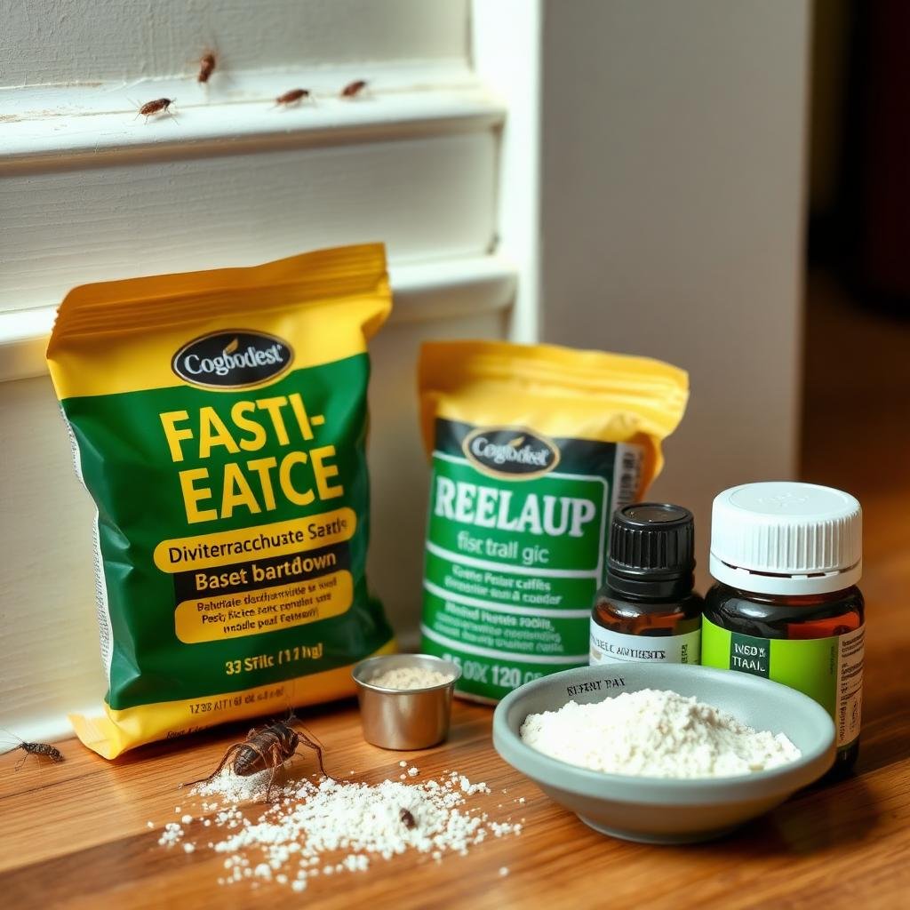 طرق طبيعية للتخلص من صرصور الليل - مسحوق وزيوت عطرية