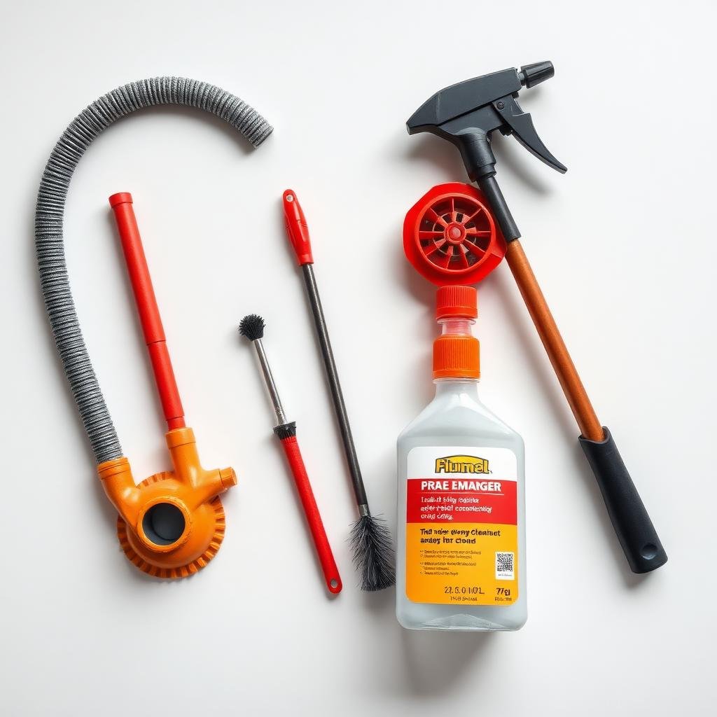 أدوات ومنتجات تنظيف البالوعات