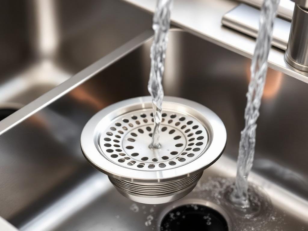 مصفاة صرف لمنع الانسداد