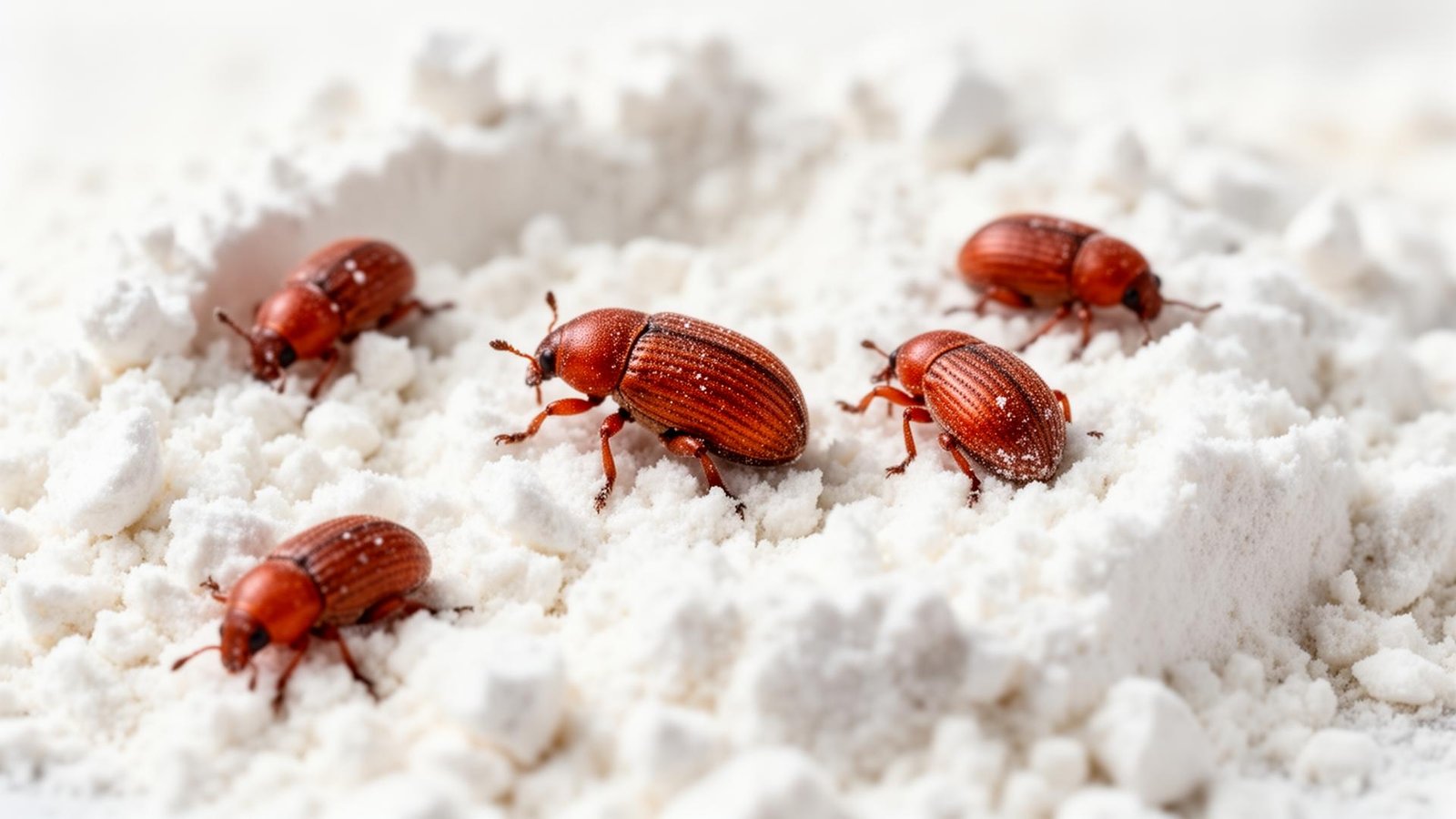 سوس الدقيق: دليل شامل للتعرف والتخلص منه نهائياً