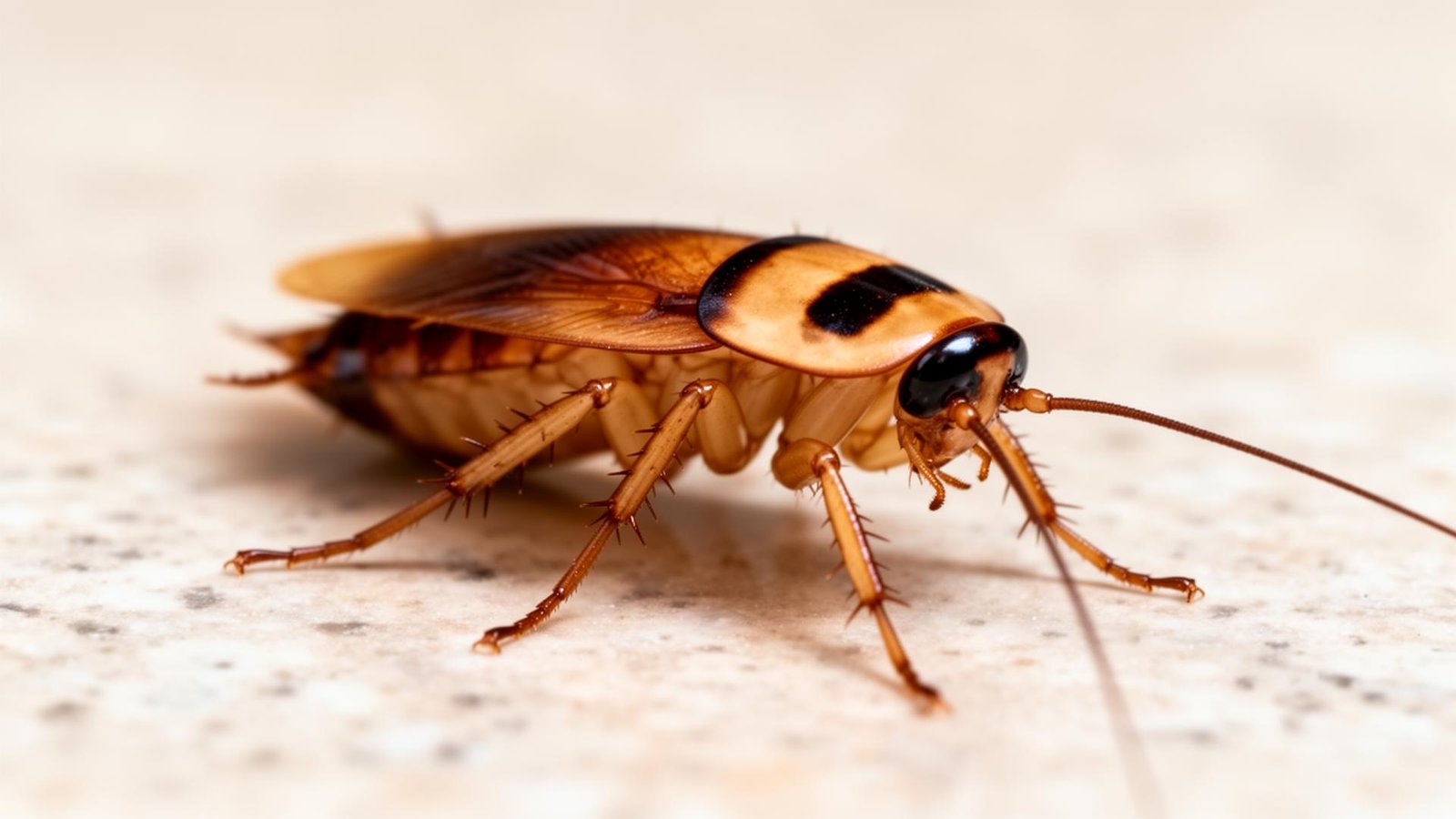 الصرصور الألماني - أخطر أنواع الصراصير في المنازل السعودية