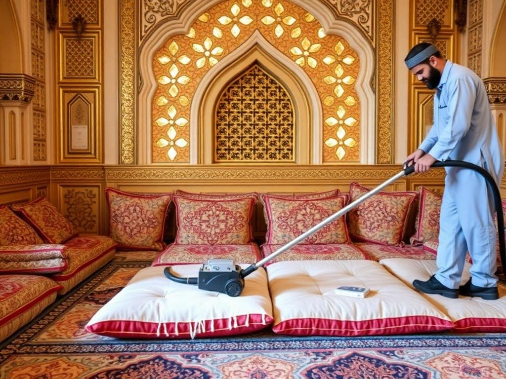 تنظيف المجالس العربية