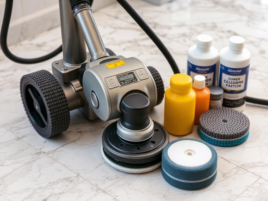 معدات تلميع الرخام الاحترافية