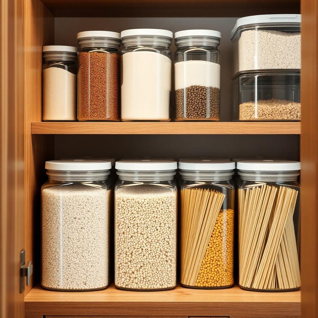 تخزين صحي للحبوب في حاويات محكمة