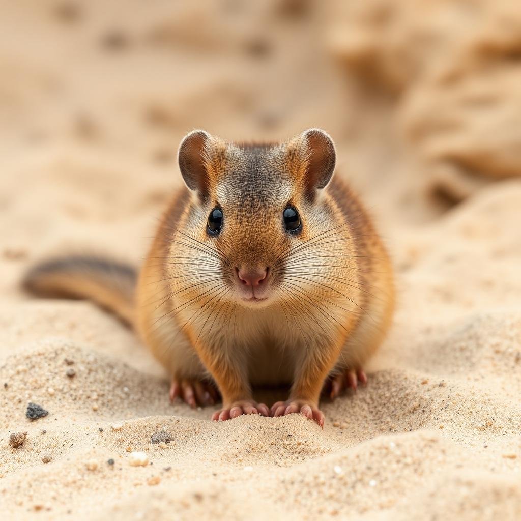 الجرذ الصحراوي المتكيف مع بيئة المملكة الجافة