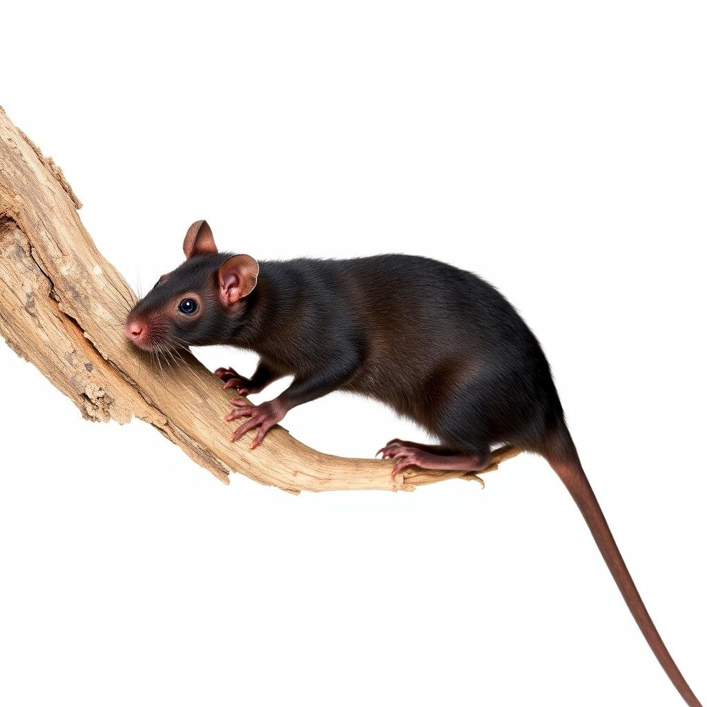 جرذ السقف أو الجرذ الأسود المتسلق الماهر