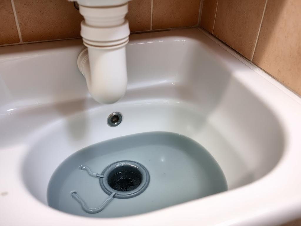 بطء تصريف المياه علامة على امتلاء البيارة