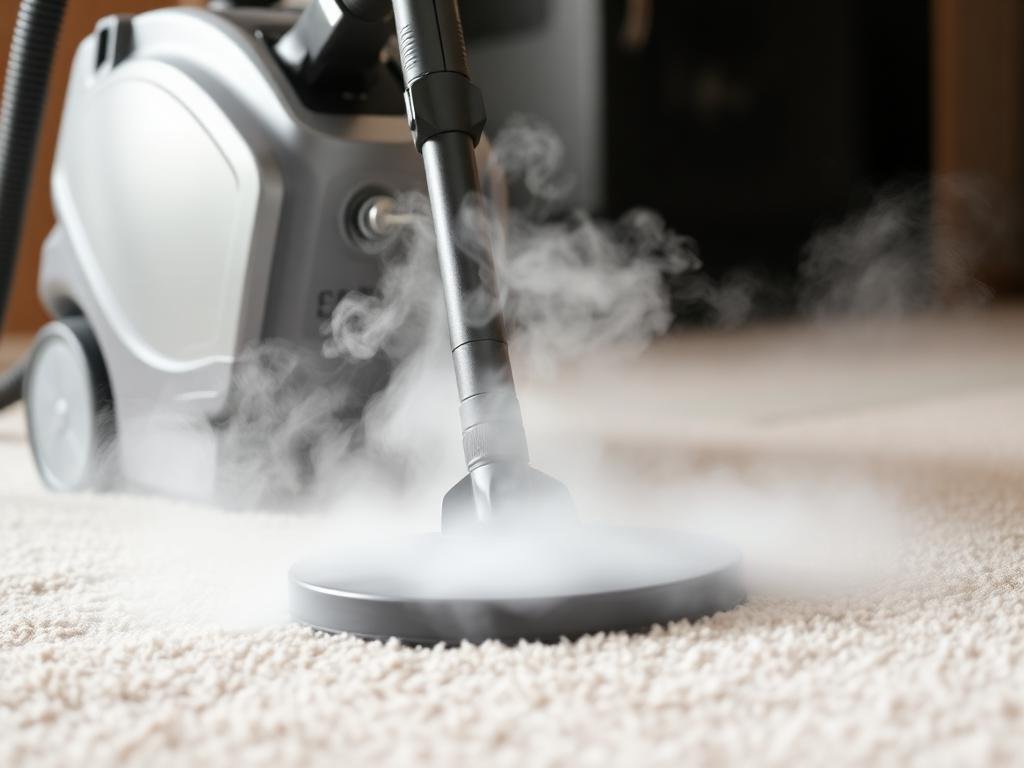 التنظيف بالبخار للسجاد