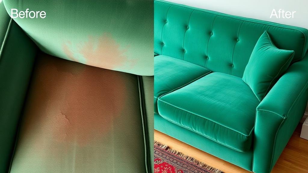 أفضل طرق تنظيف الكنب المخمل والحفاظ على لمعانه 2026