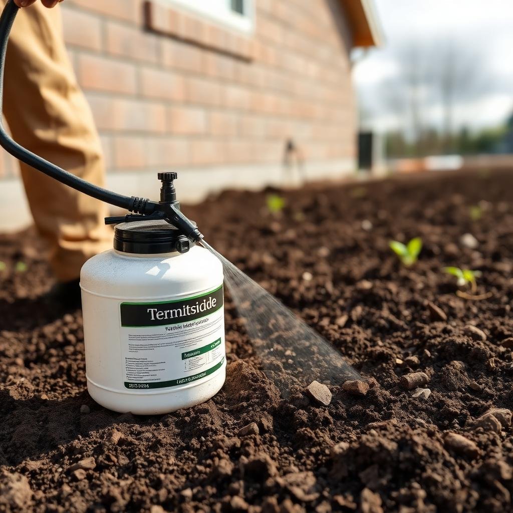 رش التربة قبل البناء - الخبر