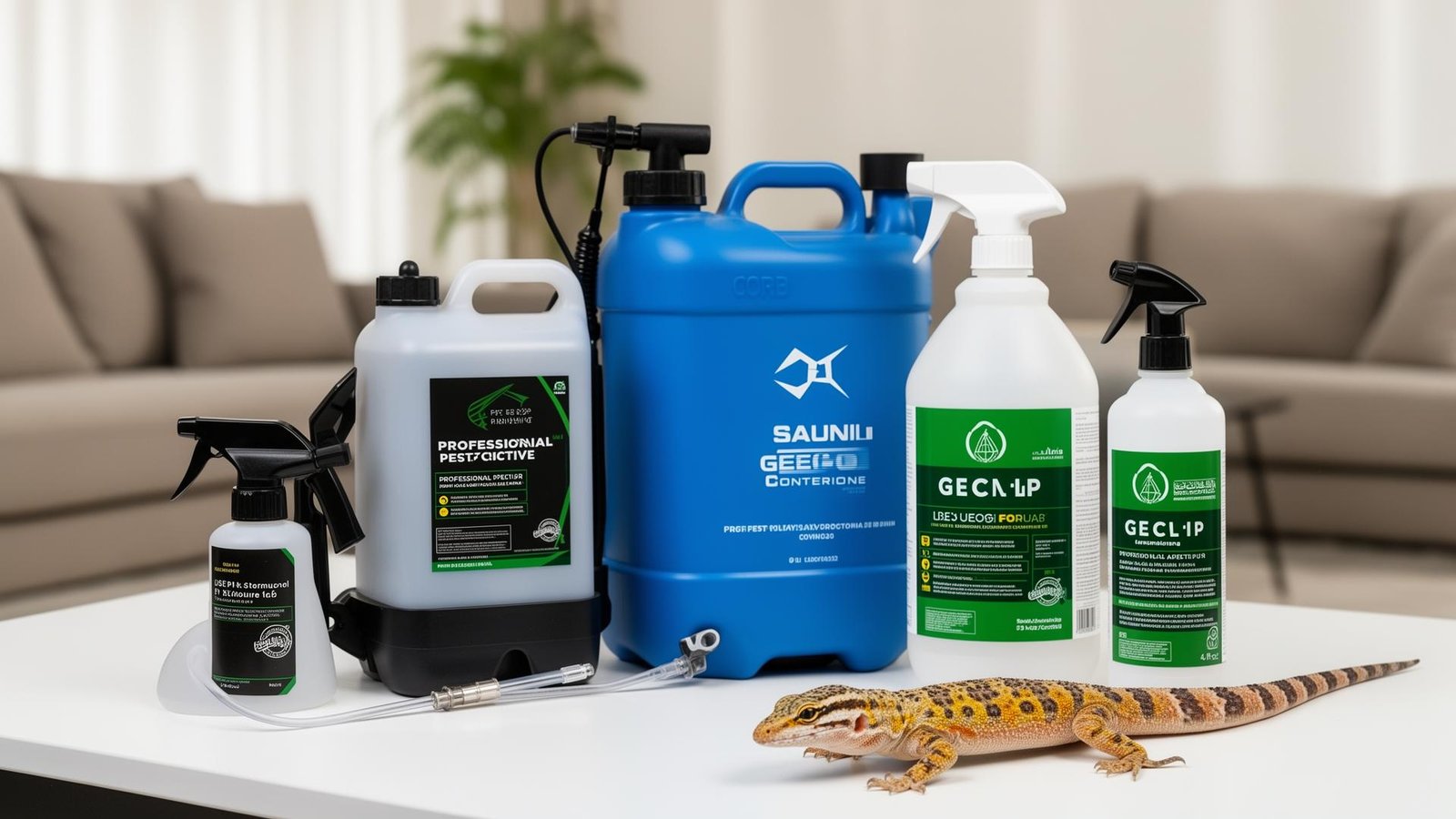 معدات مكافحة الوزغ وأبو بريص الاحترافية