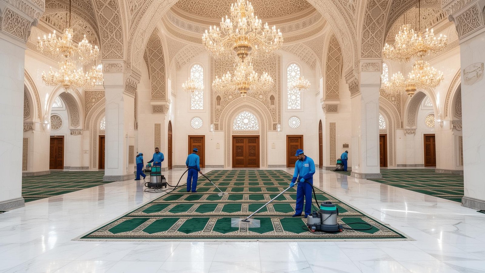 تنظيف مساجد احترافي في جدة مع فريق محترم