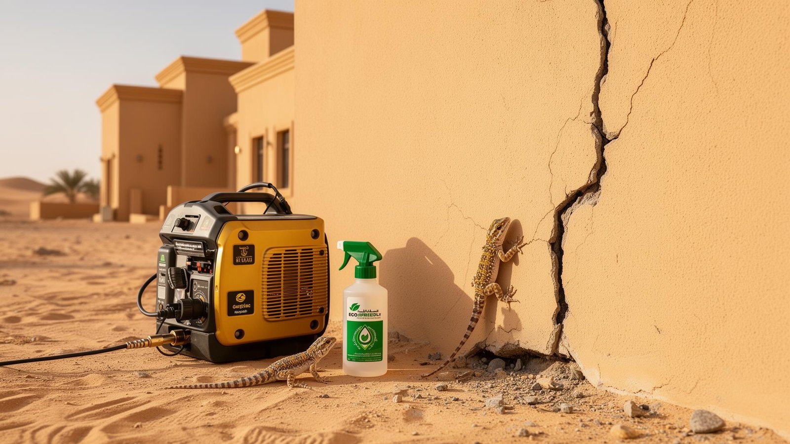 مكافحة الوزغ والأبراص في الرياض - الشهاب كنترول