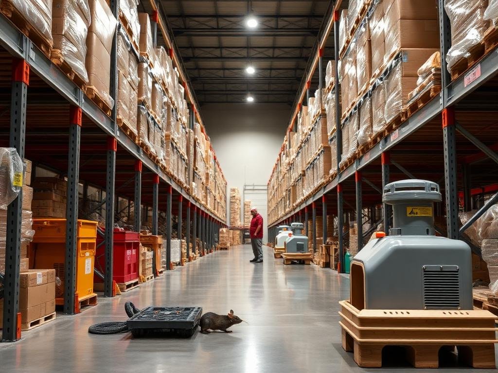 محطات طعم القوارض الآمنة المستخدمة من الشهاب كنترول في جدة