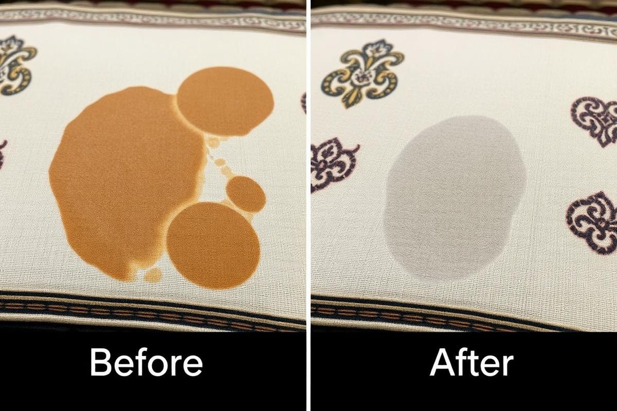 إزالة بقع القهوة من كنب مكة