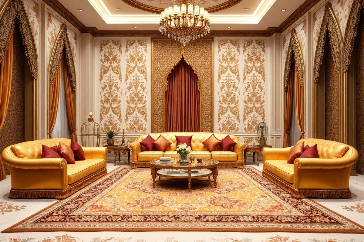 مجلس عربي نظيف ومرتب في مكة