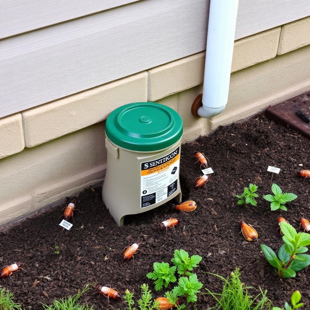 تركيب نظام طُعم النمل الأبيض Sentricon بمكة