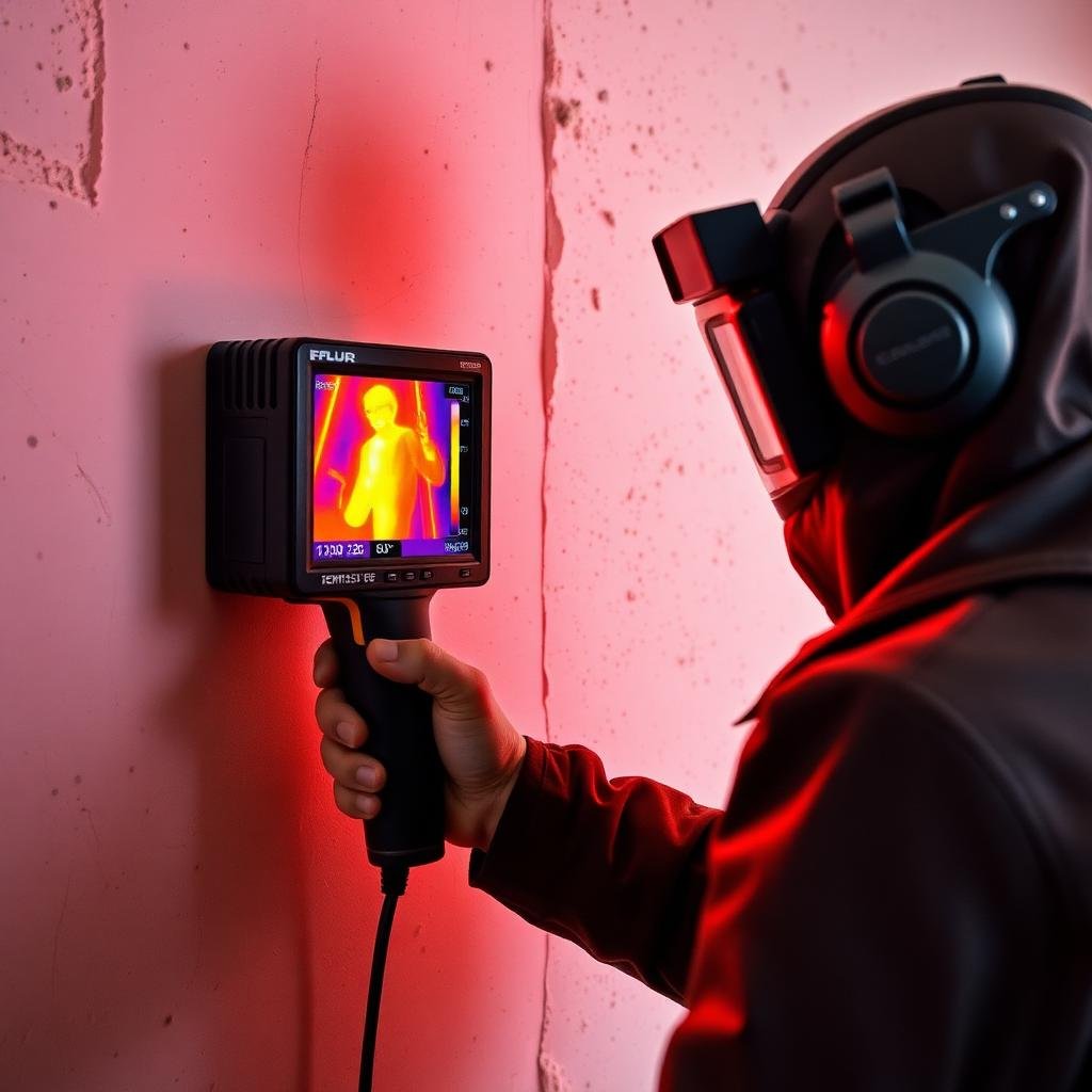 فحص النمل الأبيض بالأجهزة الحرارية في مكة