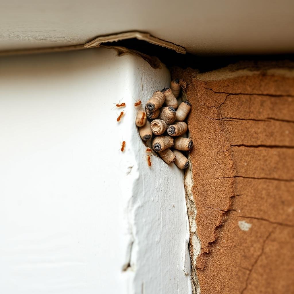 علامات وجود النمل الأبيض في المنازل بمكة