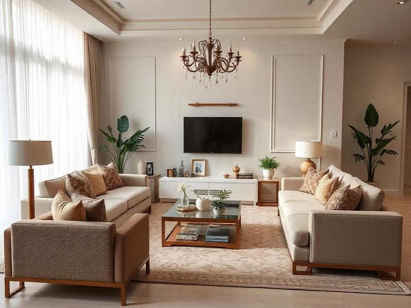 نتيجة نقل العفش الاحترافي - أثاث مرتب في المنزل الجديد