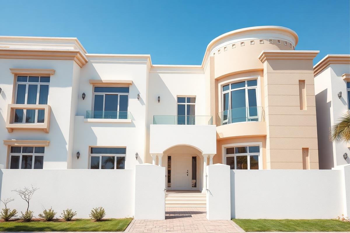 دهان واجهة فيلا خارجية بجدة