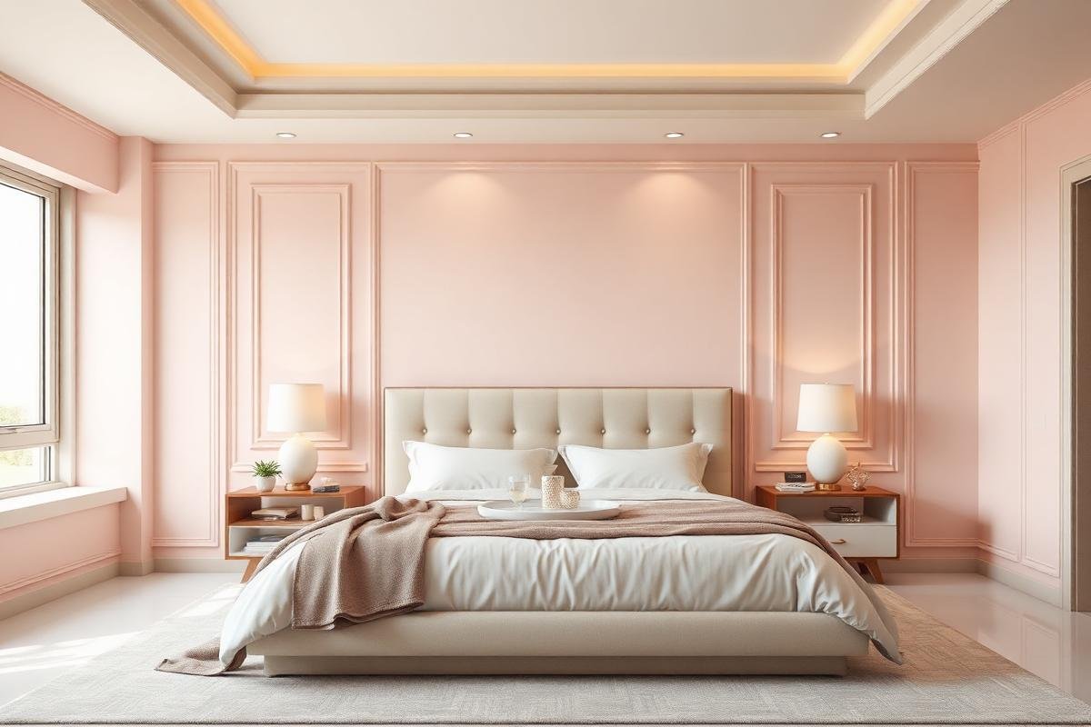 دهان غرفة نوم بألوان مريحة في جدة