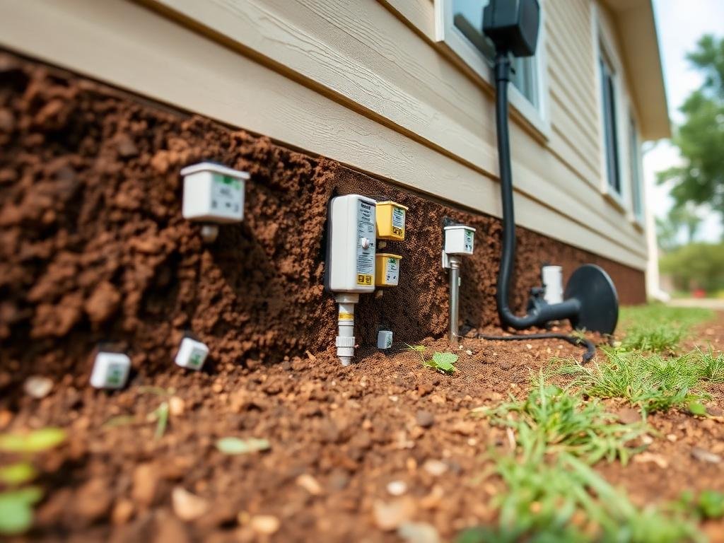 نظام محطات طُعم النمل الأبيض للمراقبة والحماية المستمرة