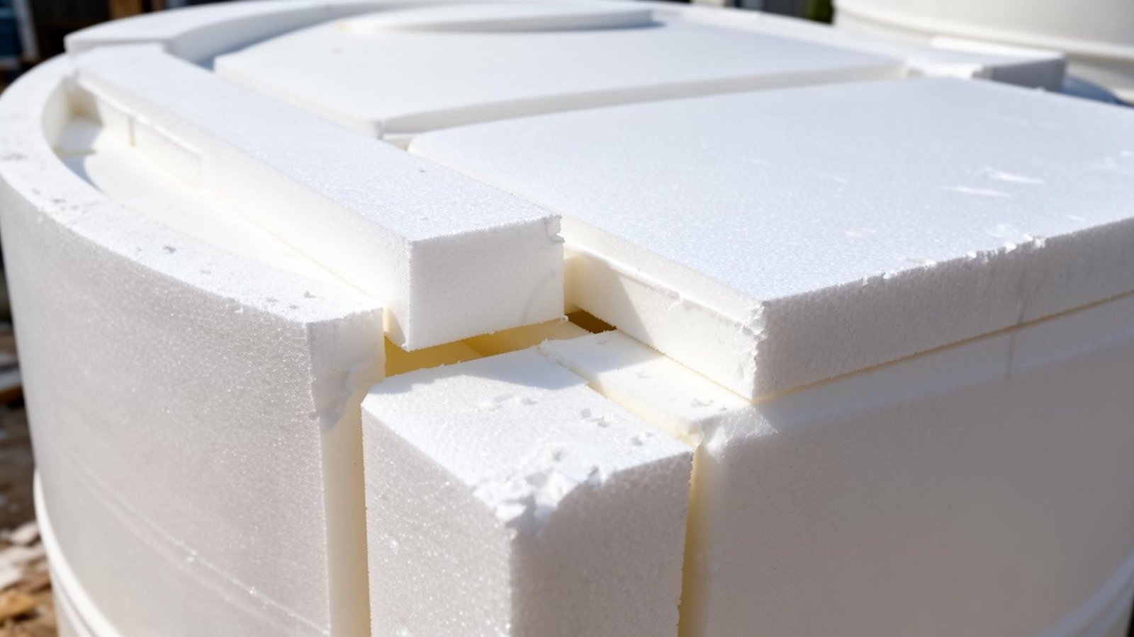 ألواح فوم بولي يوريثان لعزل الخزانات